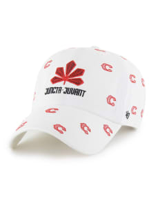 47 Cincinnati Reds White City Connect Confetti Clean Up Womens Adjustable Hat