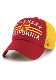 47 USC Trojans 47 Clean Up Adjustable Hat - Red