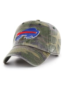 47 Buffalo Bills Camo Clean Up Adjustable Hat - Green