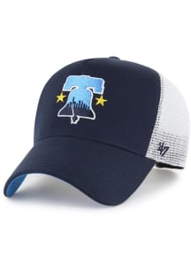 47 Philadelphia Phillies City Connect Ballpark Mesh Offside DT Adjustable Hat - Navy Blue