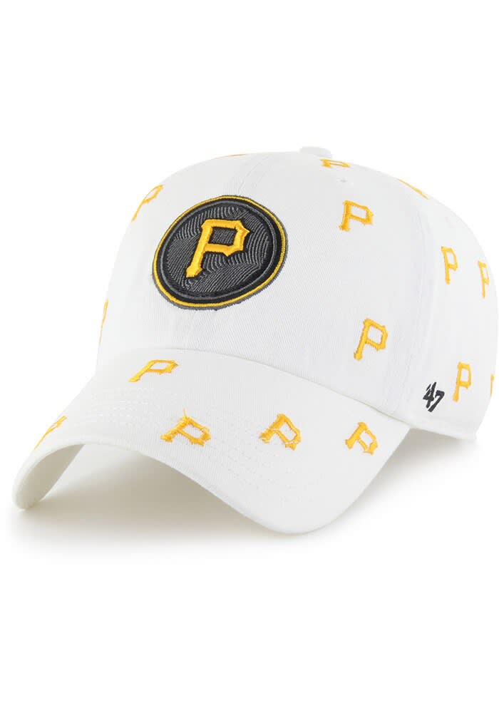 47 Pittsburgh Pirates White City Connect Confetti Clean Up Womens Adjustable Hat