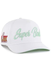 47  Super Bowl LIX Overhand Hitch Adjustable Hat - White