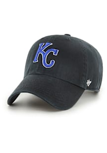 47 Kansas City Royals Clean Up Adjustable Hat - Black