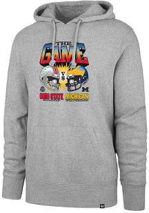 Mens Ohio State Buckeyes Grey 47 The Game Football Rivalry Hooded Sweatshirt