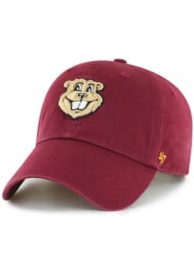 47 Maroon Minnesota Golden Gophers Clean Up Style Adjustable Hat