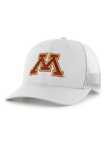 47 Grey Minnesota Golden Gophers Trucker Adjustable Hat