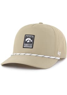 47 Tan Iowa Hawkeyes Cozumel Hitch Adjustable Hat