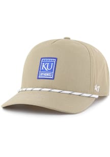 47 Kansas Jayhawks Cozumel Hitch Adjustable Hat - Tan