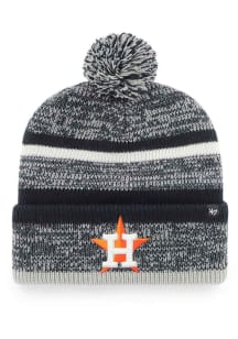 47 Houston Astros Navy Blue Northward Cuff Pom Mens Knit Hat