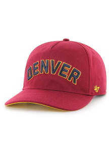 47 Denver Nuggets City Edition Hitch Adjustable Hat - Red