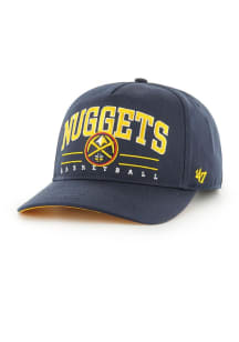 47 Denver Nuggets Roscoe Hitch Adjustable Hat - Navy Blue