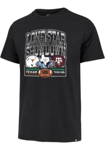 47 Texas A&amp;M Aggies Black Lone Star Showdown Football Short Sleeve Fashion T Shirt