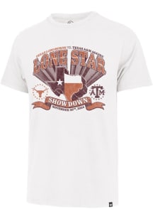 47 White Lone Star Showdown Football Short Sleeve Fashion T Shirt