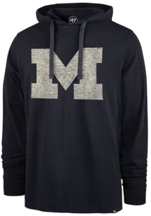 Mens Michigan Wolverines Navy Blue 47 Premier Long Sleeve Fashion Hood