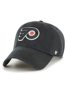 47 Philadelphia Flyers Clean Up Design Adjustable Hat - Black