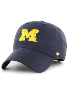 47 Michigan Wolverines Brrr Clean Up Adjustable Hat - Blue