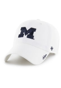 Michigan Wolverines 47 Miata Clean Up Womens Adjustable Hat - White