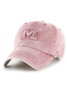 Michigan Wolverines 47 Mist Clean Up Womens Adjustable Hat - Pink