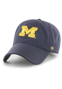 Michigan Wolverines 47 Outburst Clean Up Womens Adjustable Hat - Navy Blue