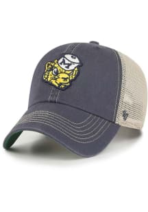 47 Michigan Wolverines Retro Trawler Adjustable Hat - Navy Blue