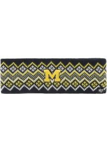 Michigan Wolverines 47 Elsa Headband Womens Knit Hat - Blue