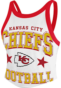 47 Kansas City Chiefs Womens White Energize Tank Top
