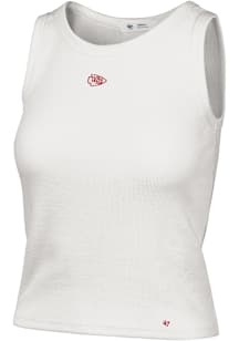 47 Kansas City Chiefs Womens White Skyhook Tank Top