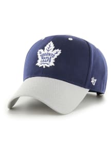 47 Toronto Maple Leafs 2T Basic MVP Adjustable Hat - Navy Blue