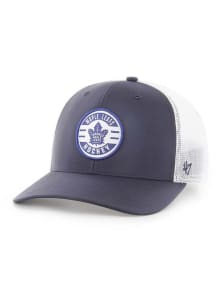 47 Toronto Maple Leafs Mens Navy Blue Wheeler Trophy Flex Hat