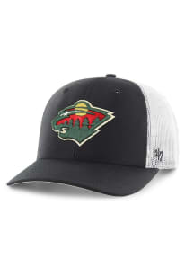 47 Minnesota Wild Trucker Adjustable Hat - Black