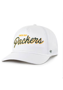 47 Green Bay Packers brrr Fairway Hitch Adjustable Hat - White