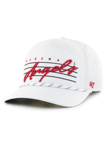 47 Los Angeles Angels Downburst Hitch Adjustable Hat - White