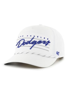 47 Los Angeles Dodgers Downburst Hitch Adjustable Hat - White