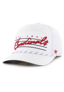 47 St Louis Cardinals Downburst Hitch Adjustable Hat - White