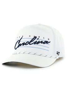47 North Carolina Tar Heels Downburst Hitch Adjustable Hat - White