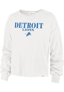 47 Detroit Lions Womens White Parkway LS Tee