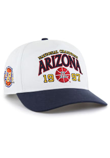 47 Arizona Wildcats Victor Hitch Adjustable Hat - White