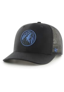 47 Minnesota Timberwolves Tonal Logo Trucker Adjustable Hat -