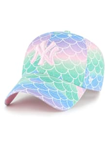 47 New York Yankees Purple Mermaid Clean Up YTH Youth Adjustable Hat
