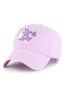 47 Oakland Athletics Purple Critter Clean Up YTH Youth Adjustable Hat