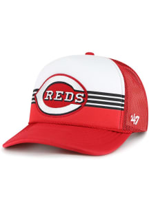 47 Cincinnati Reds Liftoff Trucker Adjustable Hat - Red