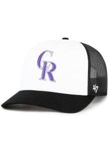 47 Colorado Rockies Freshman Trucker Adjustable Hat - White