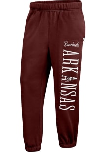 47 Arkansas Razorbacks Womens Venice Crimson Sweatpants