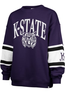 Womens K-State Wildcats Purple 47 Steadfast Crew Sweatshirt