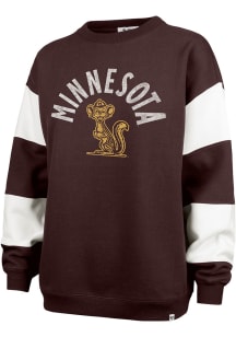 Womens Minnesota Golden Gophers Maroon 47 Eephus Crew Sweatshirt
