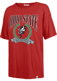 Ohio State Buckeyes Red 47 Flaunt Short Sleeve T-Shirt