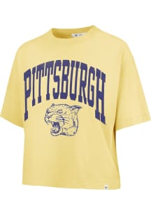 Pitt Panthers Gold 47 Shale Montauk Short Sleeve T-Shirt