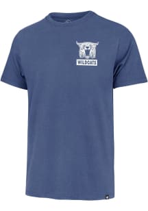 47 Kentucky Wildcats Blue Knock Back Franklin Short Sleeve Fashion T Shirt