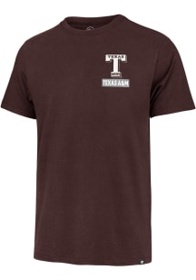 47 Texas A&amp;M Aggies Maroon Knock Back Franklin Short Sleeve Fashion T Shirt