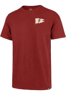 Ohio State Buckeyes Red 47 Overlook Scrum Short Sleeve Fashion T Shirt